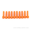 Precision Full Thread Aluminum Socket Button Screws